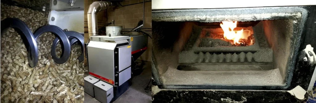 ejemplos de biomasa instalado por calefacción lody