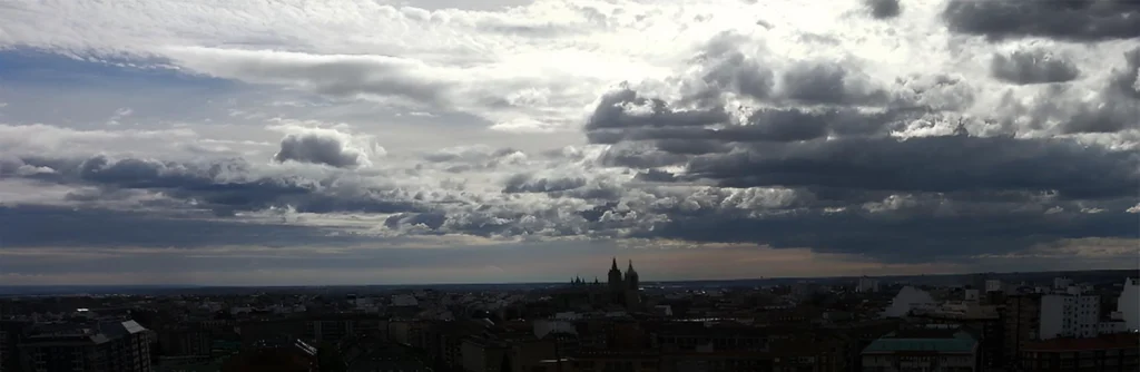 imagen aérea de León